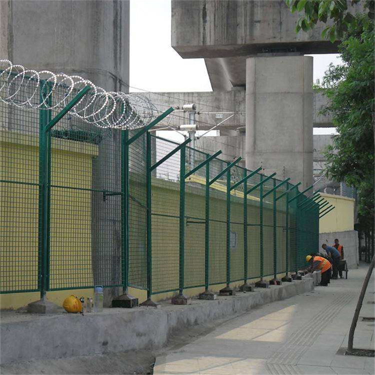 监狱围墙加装隔离网图片3