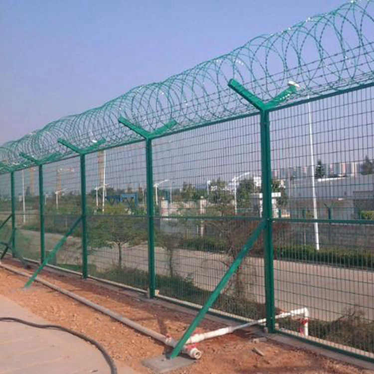 衡水民用机场围栏网安装效果图片2