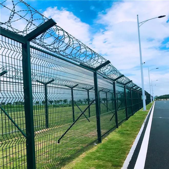机场防护网围栏施工细节